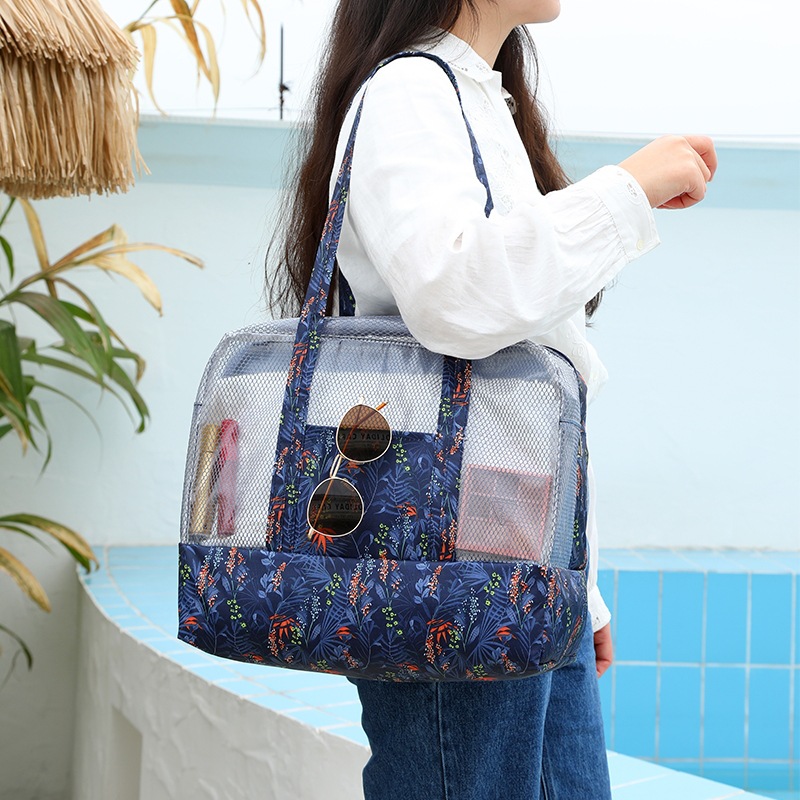 Bolsa de viaje de hombro separación seca y húmeda bolsa de natación bolsa de playa bolsa de almacenamiento de ropa bolsa de almacenamiento de gran capacidad de fitness viaje