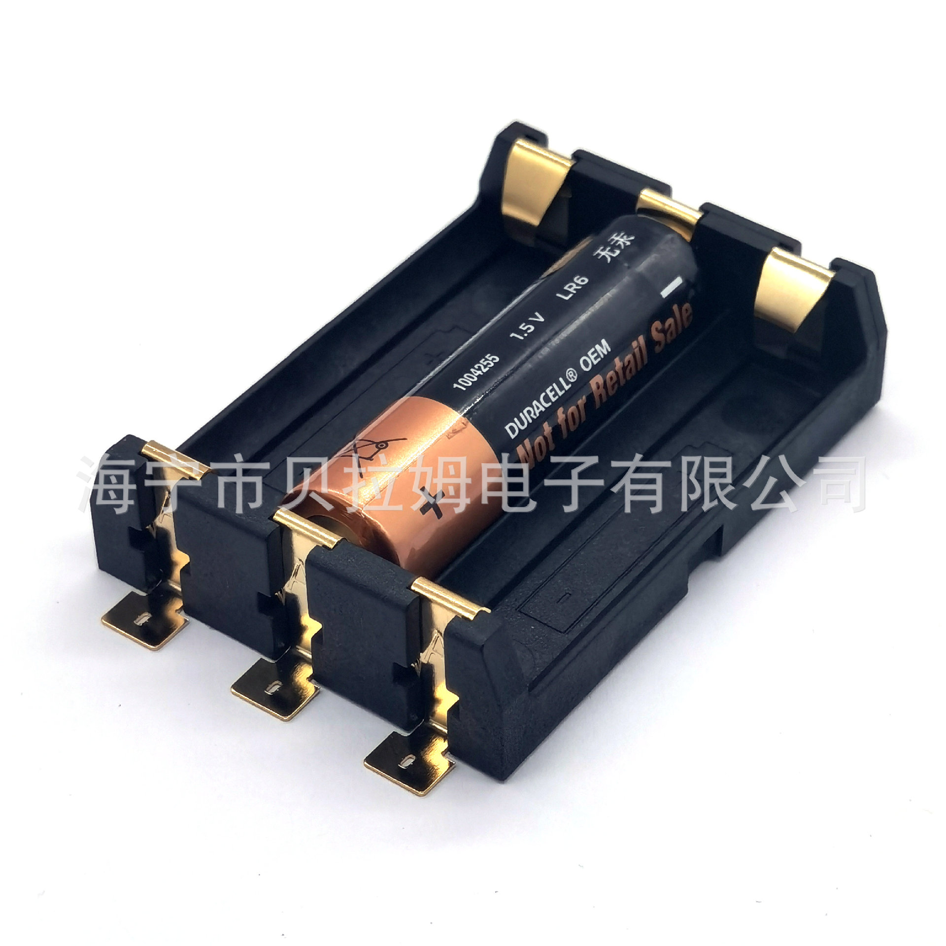 3AA五号三节5号3节UM3X3尼龙防火贴片别贴SMT电池盒331-SMT