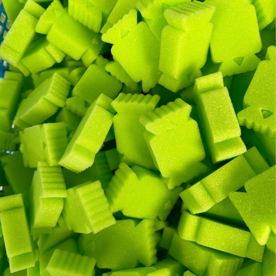 海绵玩具 铃铛 糖果海绵 海绵玩具海绵定制海绵冲压