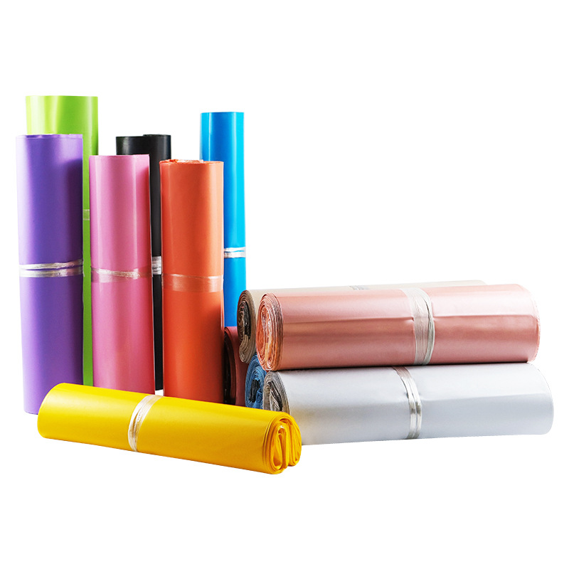 Bolsa Express nuevo material en stock Rosa negro 12 seda engrosada bolsa dañada bolsa de embalaje ropa impermeable bolsa express