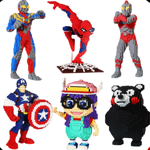 Children's toys boys cross-border building blocks assembly construction toys girls educational space thinking toys