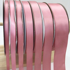 DIY handmade bow headband bean paste color polyester with gift box packaging ribbon wedding decoration ribbon