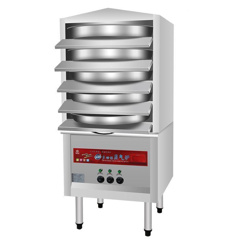 Cuerpo frío al vapor especial para máquina de enfriamiento de piel comercial multifuncional de cubierta inversa multicapa completamente automática de caja de vapor