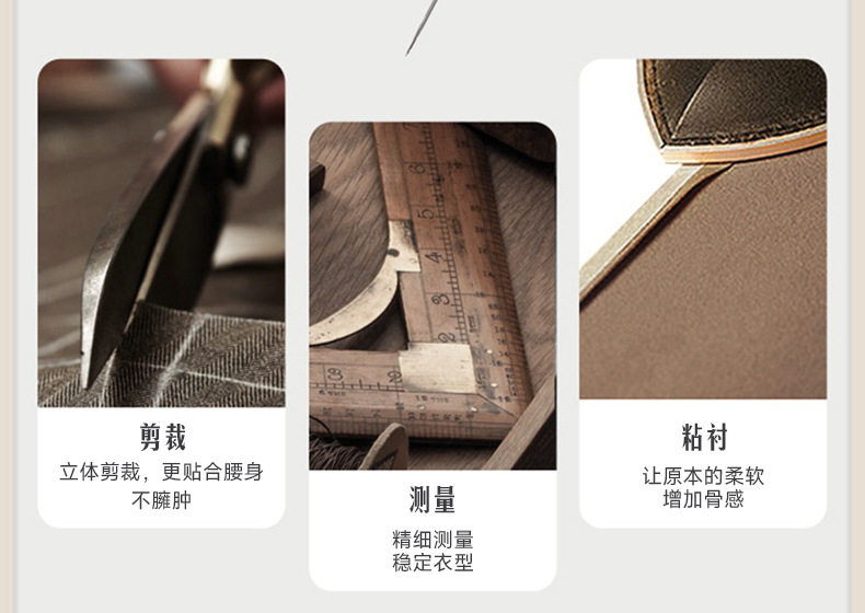 Áo vest nam dáng ôm chất liệu dạ hai mặt pha len và cashmere, tay dài, kiểu mới — Xanh da trờicolor, màu kaki, màu xám, đen chi tiết 7