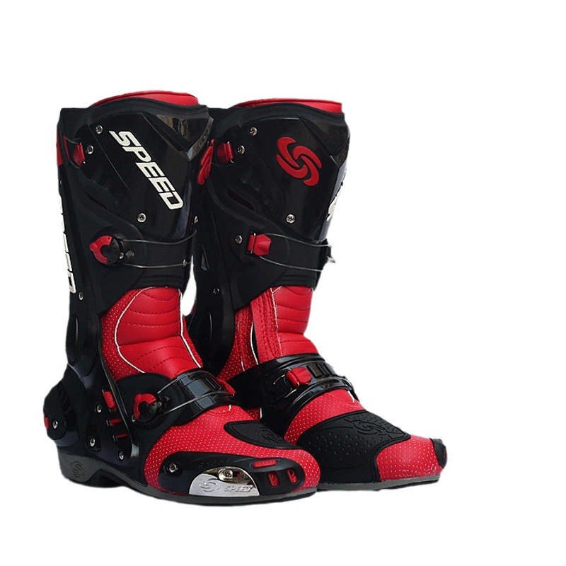 Riding Tribe Racing ciclismo zapatos botas de moto zapatos de longitud media botas zapatos de la motocicleta de los hombres botas