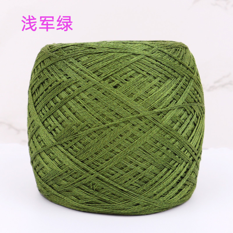 Siyue al por mayor de primavera y verano de seda de morera Tencel hilo de lana tejida a mano bricolaje Bola de seda de hielo hilo de lana fina