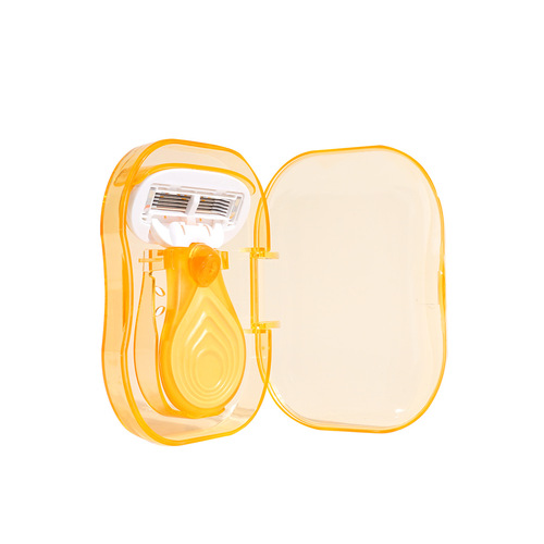 A large number of women's five-layer manual hair removal razors for private parts, armpits, and leg hair removal razors