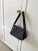 Brand small design nylon capacious one-shoulder bag for leisure, Korean style, trend of season