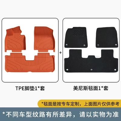 Modelə uyğun ayaqaltı, 25 Models of Ideal I6 - ideal-orange-double-layered-foot-pads-menis