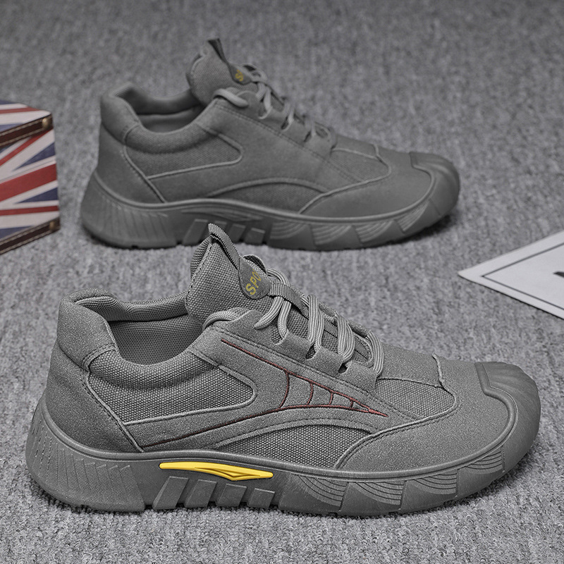 Zapatos de seguro laboral zapatos de hombre verano nuevo trabajo transpirable trabajo antideslizante resistente al desgaste zapatos de trabajo zapatos de trabajo zapatos de montaña hombres