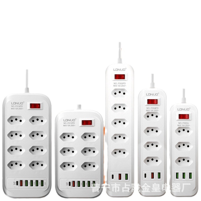 Brasil Uruguay Sudamérica dos enchufes de tres enchufes USB TYPE-C