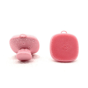 Silicone Face Brush Women's Massage Cleansing Soft Hair Cleaning Brush Manual Soft Baby Cleansing Skin Face Wash Artifact