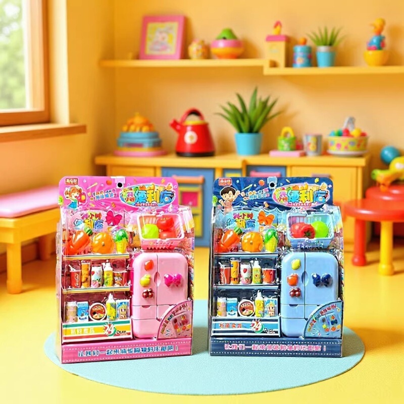 Children's Fun Pretend Play Series Kitchen Toy Set Supermarket Cash Register Gift Small Ornaments Wholesale Educational Toys