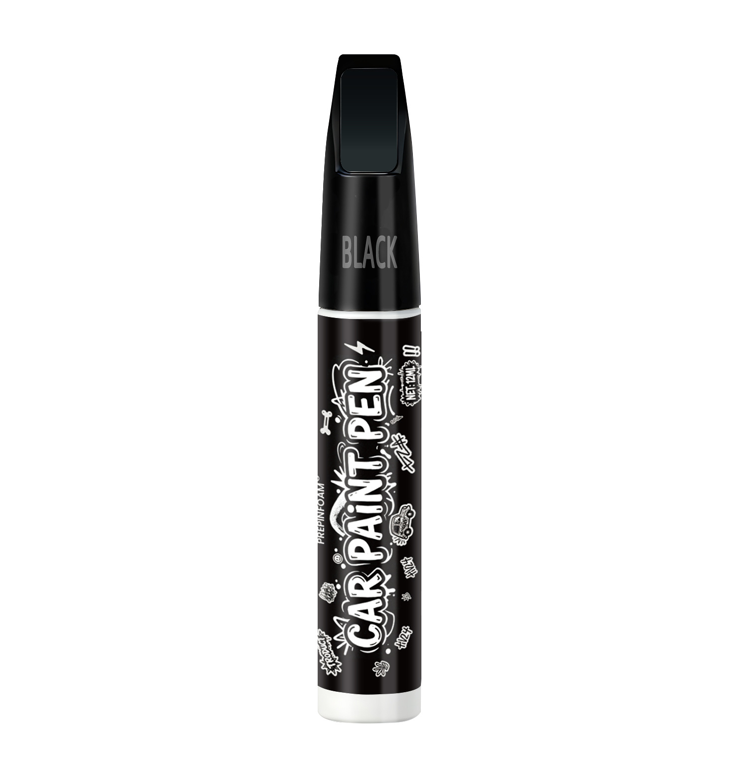 Hànmǎ PREPINFOAM-P39 Touch Up Paint Pen Car Scratch Repair () - p39-black