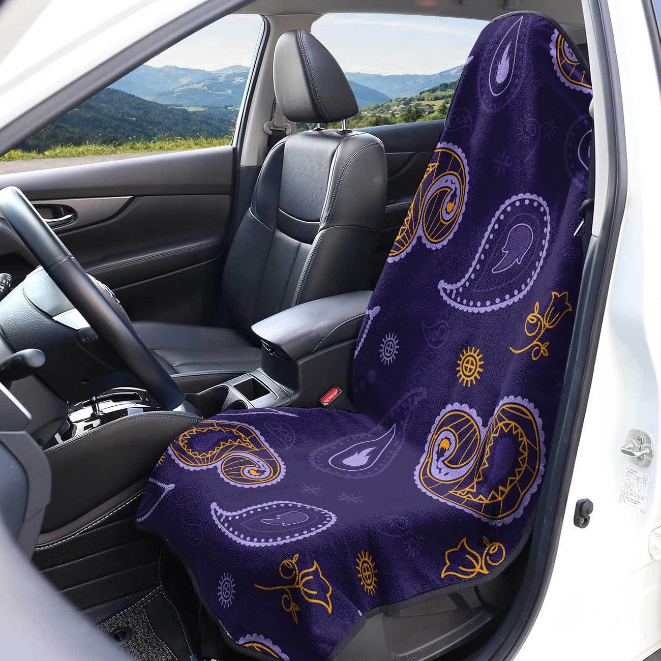 Car seat towel cover, front seat protector, suitable for gym and exercise, universal for all seasons, car use 169