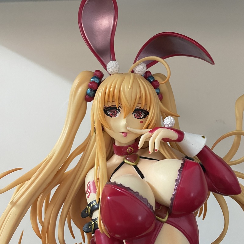 カロリンユリ黒糸バニーガール美少女アニメ潮游周辺プレゼントGKフィギュア置物|undefined