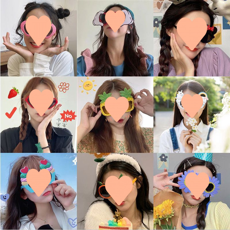 Divertido gafas de sol bodas damas de honor fotos accesorios de boda fiesta de cumpleaños gafas de escultura de arena gafas en línea gafas extrañas