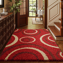 紅色入戶門地墊門墊家用門口腳墊進門墊子門廳防滑耐臟客廳地毯