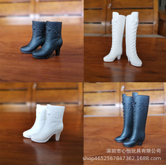 30CM toy doll azone blythe jeeny doll shoes 2.5CM boots 6-inch baby long boots