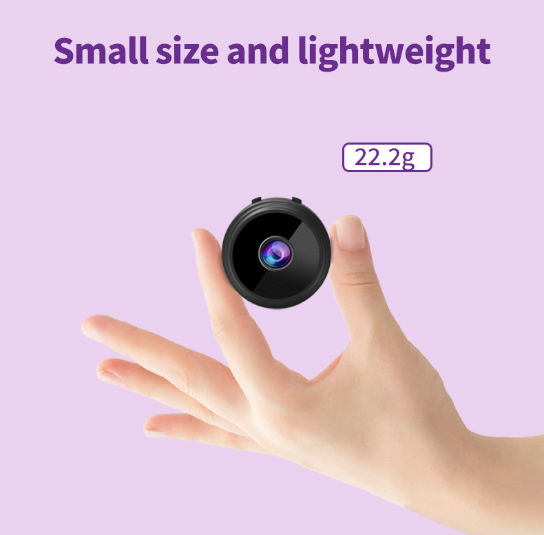 A9 Wifi Smart Security Camera With Motion Detection And Night Vision_voghion.com