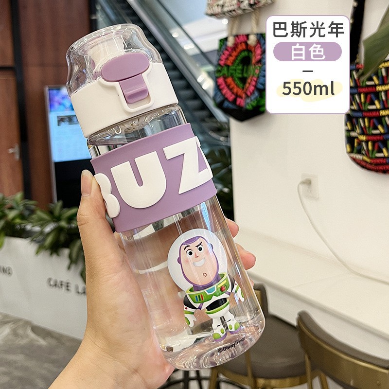 Sanrio taza de agua niñas estudiante de alta apariencia taza de plástico tritan alta temperatura resistente verano lindo niños taza de agua