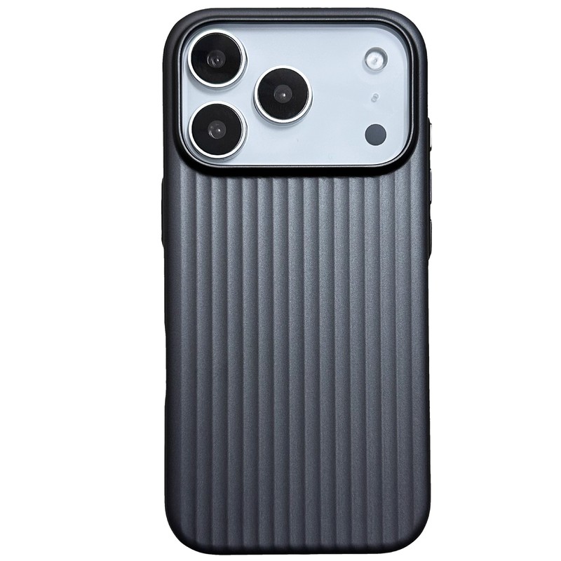 适用于iphone17promax瓦楞光楞磁吸手机壳苹果16磨砂肤感保护套15|undefined