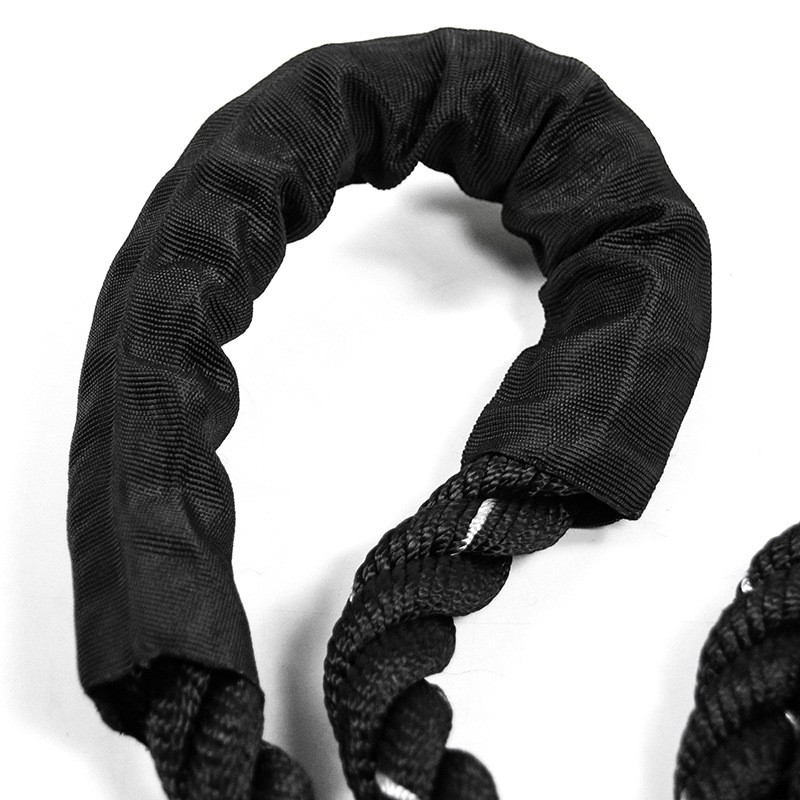 健身负重跳绳 体能肌肉核心训练家用户外甩绳重型跳绳