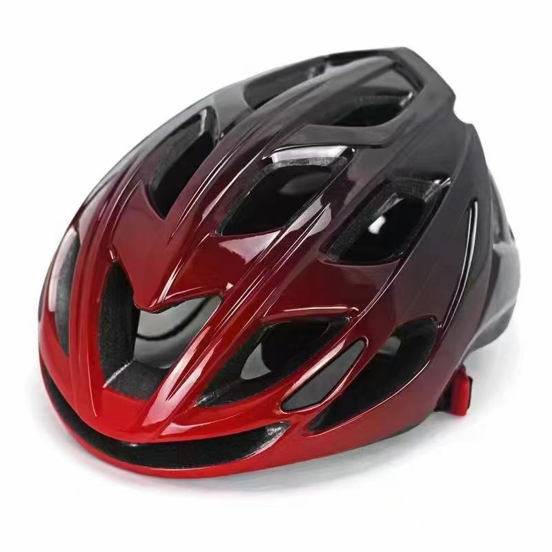 自転車ヘルメット一体成型自転車ヘルメットマウンテンバイクヘルメット男女ヘルメット軽騎行装備通気|undefined