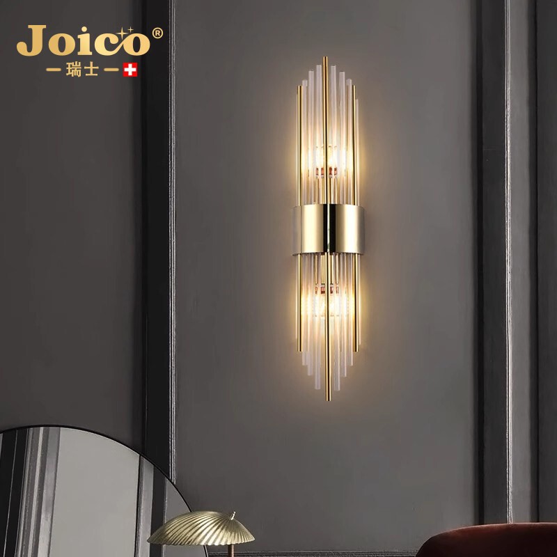 Joico Swiss Light Luxury Crystal Wall Lamp Bedroom Bedside Lamp Living Room Background Wall Decorative Lamp Staircase Aisle Lamp Joico Swiss Light Luxury Crystal Wall Lamp Bedroom Bedside Lamp Living Room Background Wall Decorative Lamp Staircase Aisle Lamp