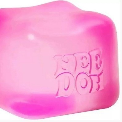 NeeDoh NeeDoh Nice Cube Pink TPR Squishy Toy