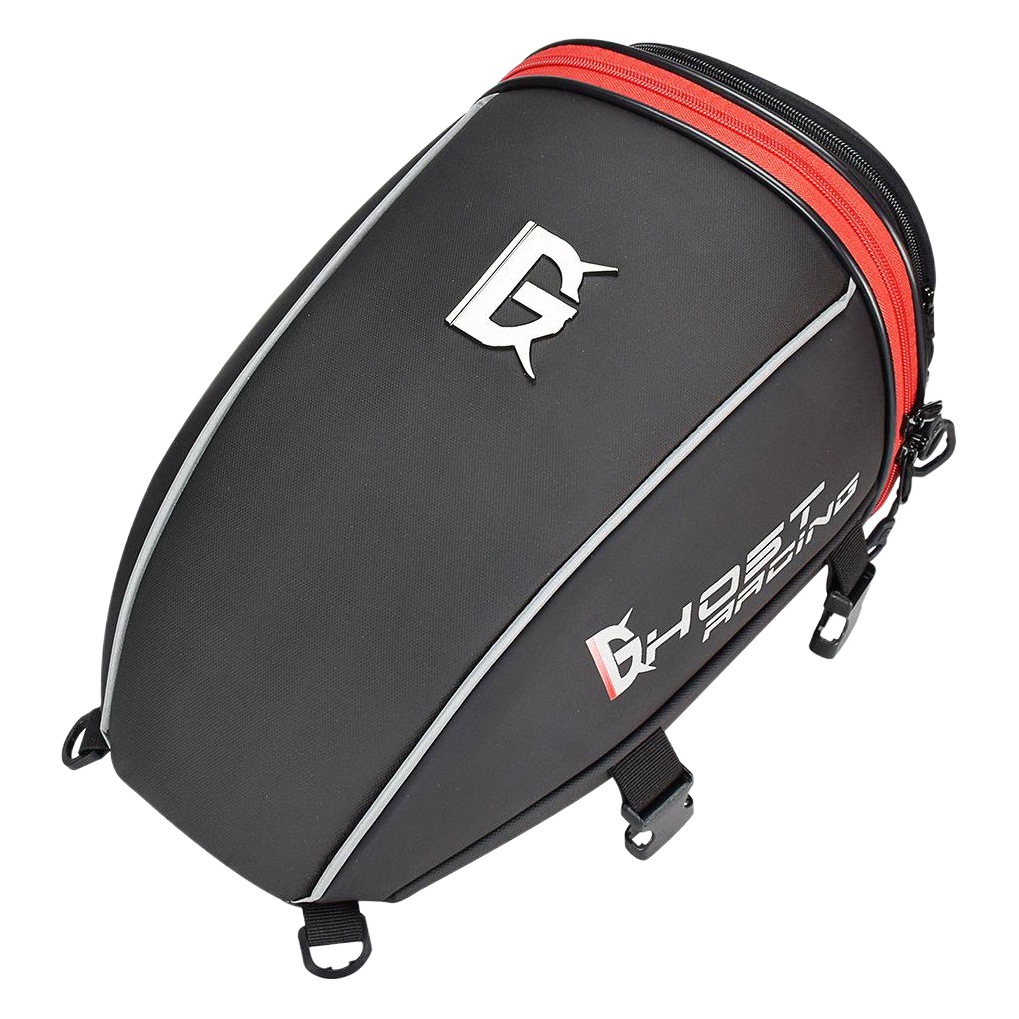 PU leather motorcycle tail bag Knight saddle back bag backpack motorcycle racing motorcycle riding bag handbag