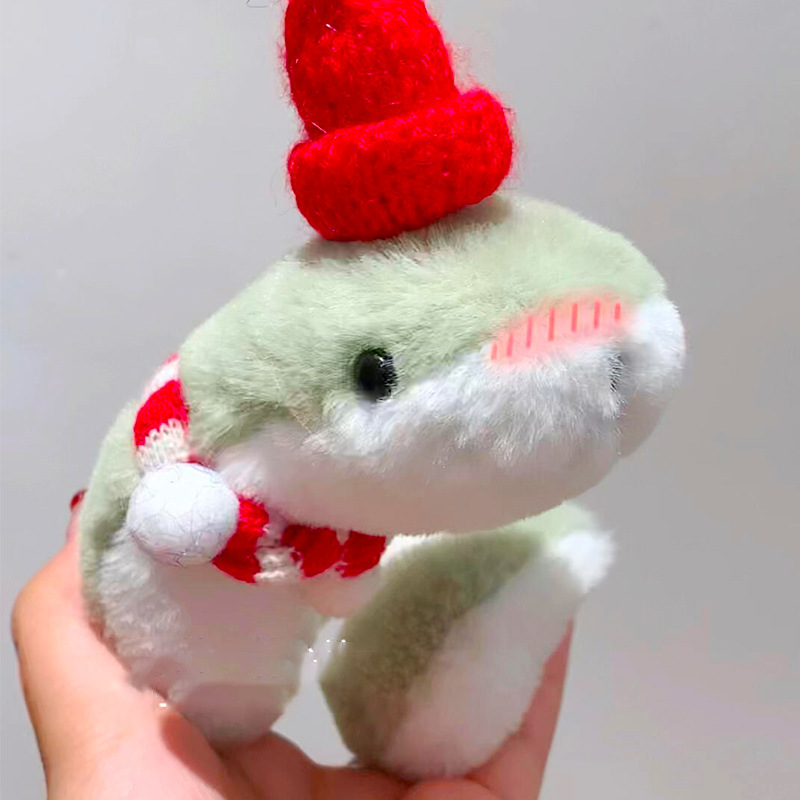 Plush Small Snake Doll Can be Winding and Bending Shape 2025 Small Green Snake Mascot Doll Zodiac Toy Ornaments