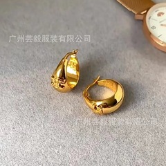 实拍赛家对版凯旋门耳环女小众设计轻奢耳饰女高级感耳钉耳扣批发