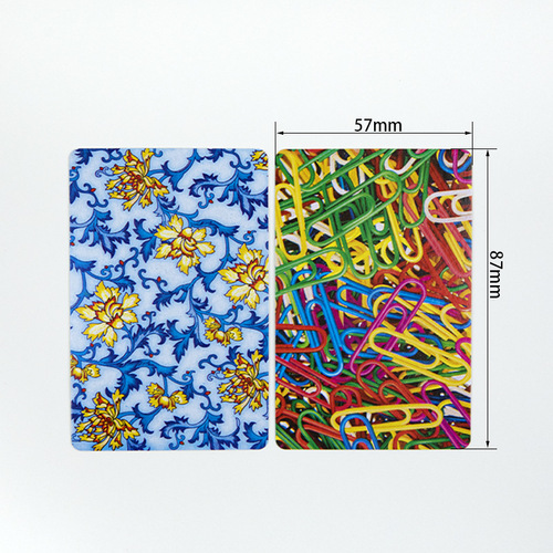 Zhengting Playing Cards Autumn Peony 8001 Leisure and Entertainment Playing Cards Chess Room Tea House Thickened Factory Wholesale Playing Cards