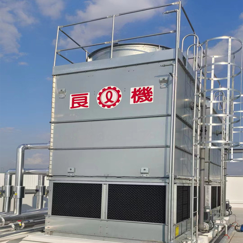Shanghai Liangji Lncm Closed Counterflow Cooling Tower Fan Control High Temperature Resistance Low Noise Easy Maintenance Cooling Water