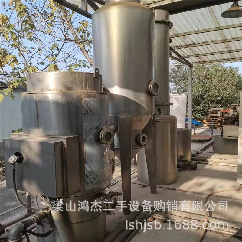 二手单效降膜蒸发机 三效内循环强制挥发器 二手污水处理蒸发器