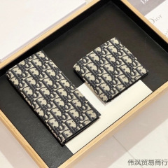 新商品2025財布ファッション男女カード位欧米カードカバン小銭小衆高颜値一枚包郵便