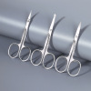 Eyebrow trimming scissors, nose hair scissors, female beauty scissors, makeup eyebrow scissors, small eyebrow trimming scissors, complete set of wholesale