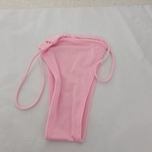 细带丁字裤女一根线欧美性感纯欲风情趣外贸高叉棉质弹力运动健身