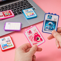 カードカバーのかわいいパズルの華容道のキーホルダーはアイデアのかばんを掛けて解凍して小さい贈り物を卸売りします。