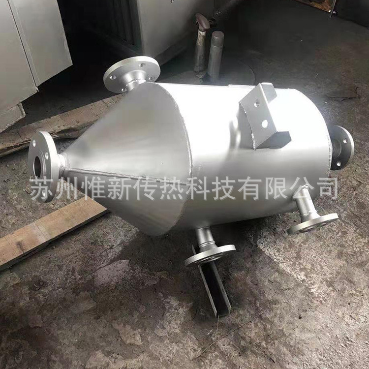 二氧化碳冷却器316L不锈钢翅片管式散热器 VOC有机废气冷凝器