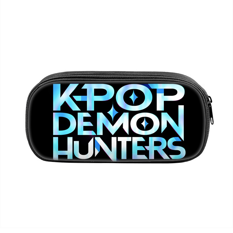 批发猎魔女团笔袋 KPop Demon Hunters学生儿童文具盒收纳袋铅笔|undefined