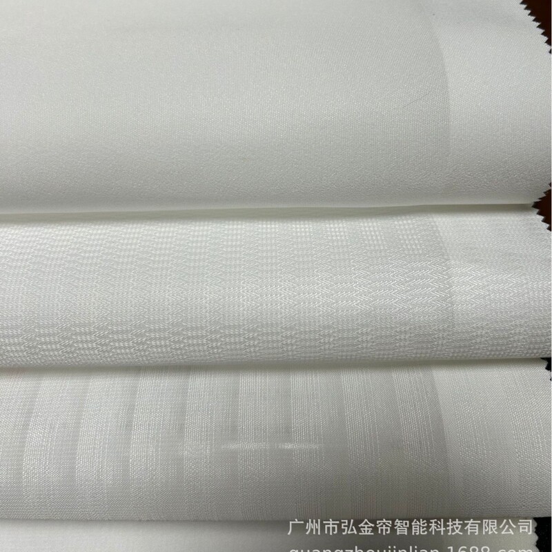 幻影纱透光不透人纱帘家用飘窗阳台窗纱客厅卧室新款白纱电动窗帘|undefined