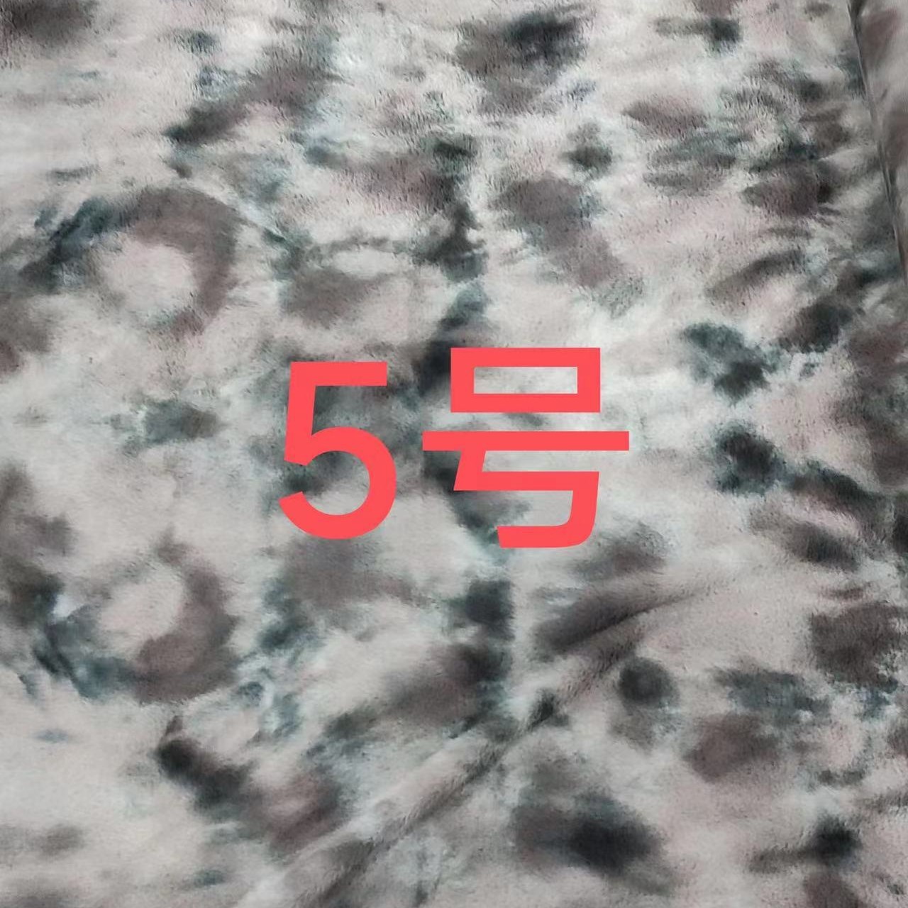 Tie-teñido de piel de conejo en stock poliéster gradiente imitación conejo terciopelo tela ropa alfombra juguete colorido felpa tela impresa