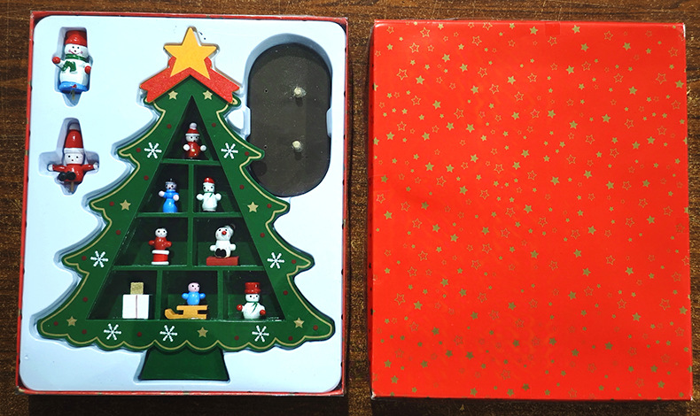 桌面圣诞树包装图