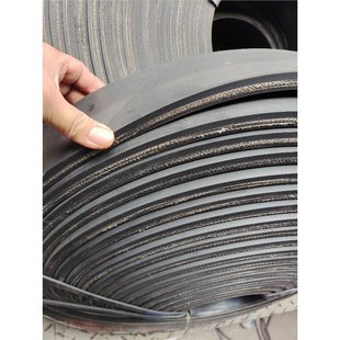 Glass Transport Frame Tube Cushion Nylon Line Rubber Leather Cushion Pull Glass Shock Absorbing Cushion Rubber Strip with Line Rubber Conveyor Belt
