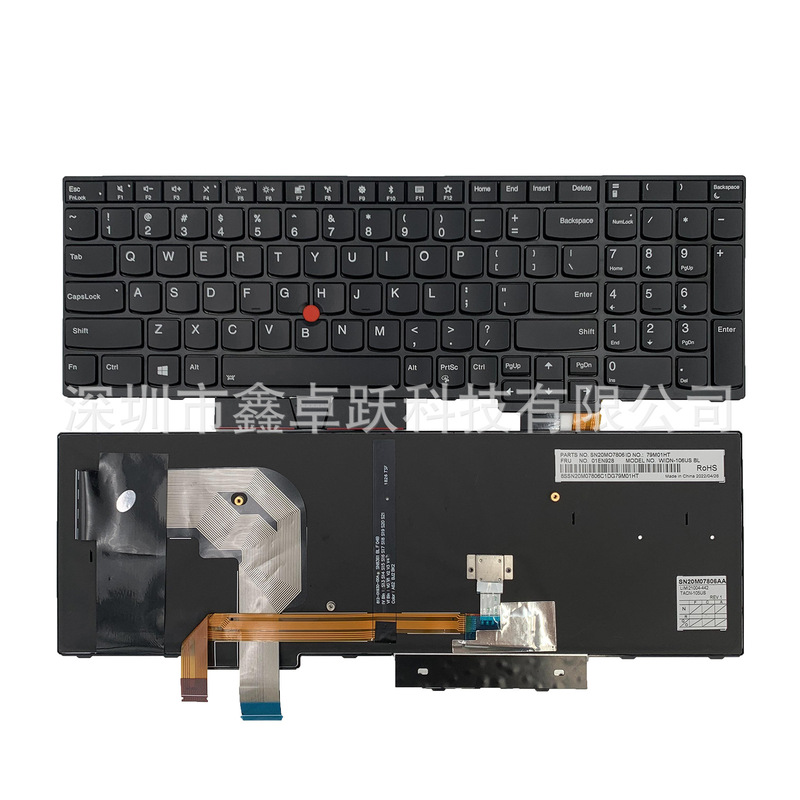 US applicable to Lenovo ThinkPad T570 T575 T580 P51S P52S laptop keyboard US applicable to Lenovo ThinkPad T570 T575 T580 P51S P52S laptop keyboard
