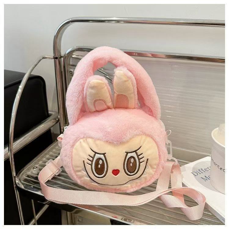 かわいい布の布のシリーズのぬいぐるみの手提げの斜め掛けの子供の贈り物の女子学生の大容量の手提げの卸売り|undefined