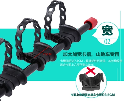 Car bike rack suspension SUV hatchback