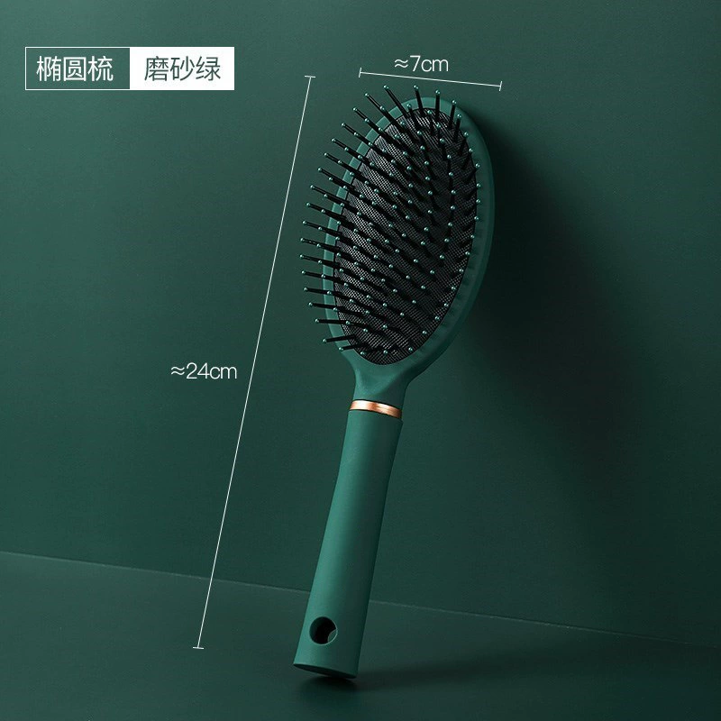 Scalp massager brush set, soft‑tip plastic combs, anti‑static, ergonomic handles